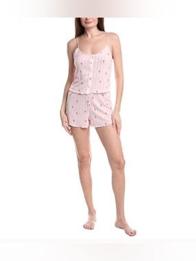 Honeydew Somewhere Sunny Cami Shortie Pajamas, Large